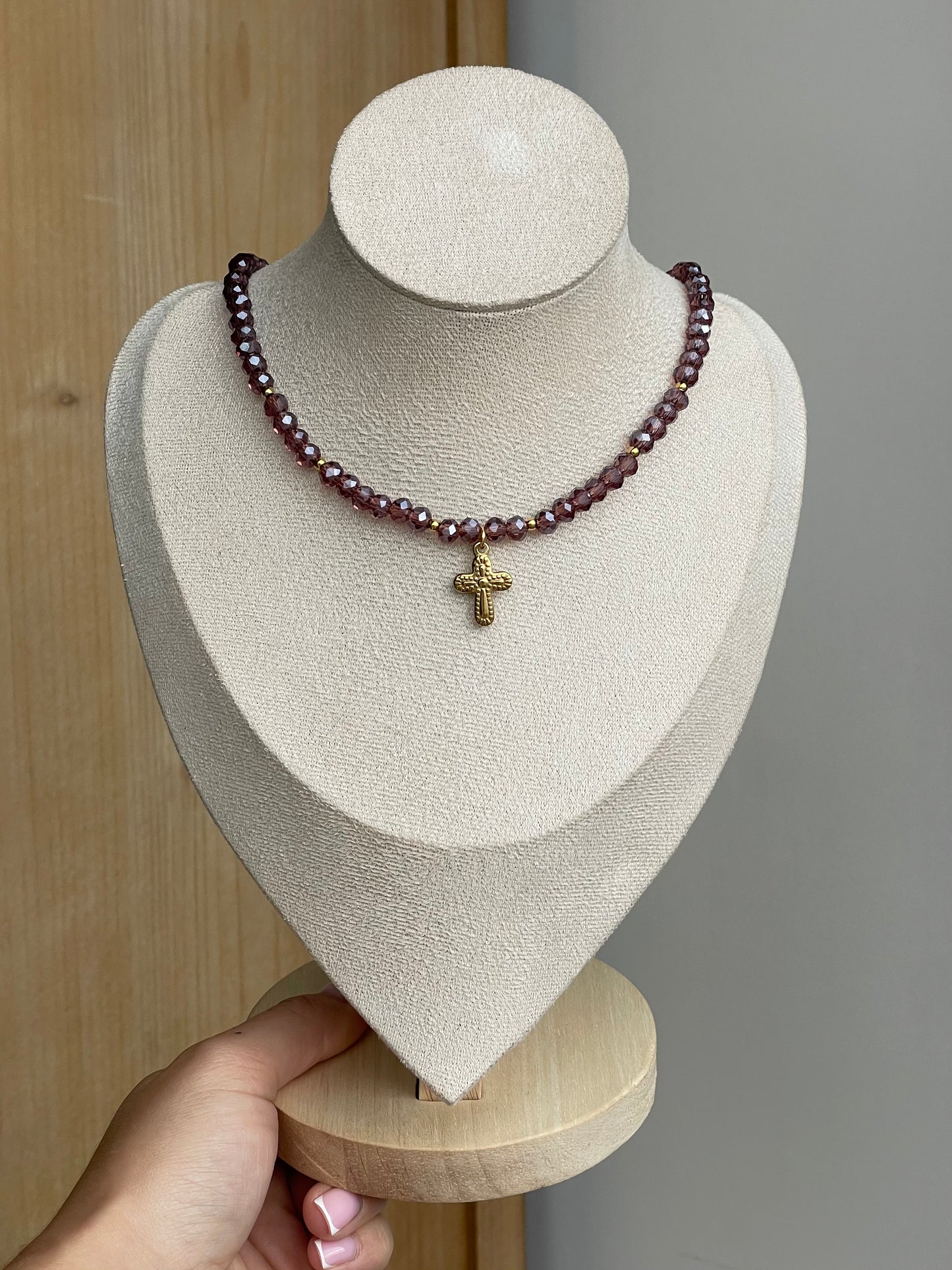 KALÉA - Collier prune