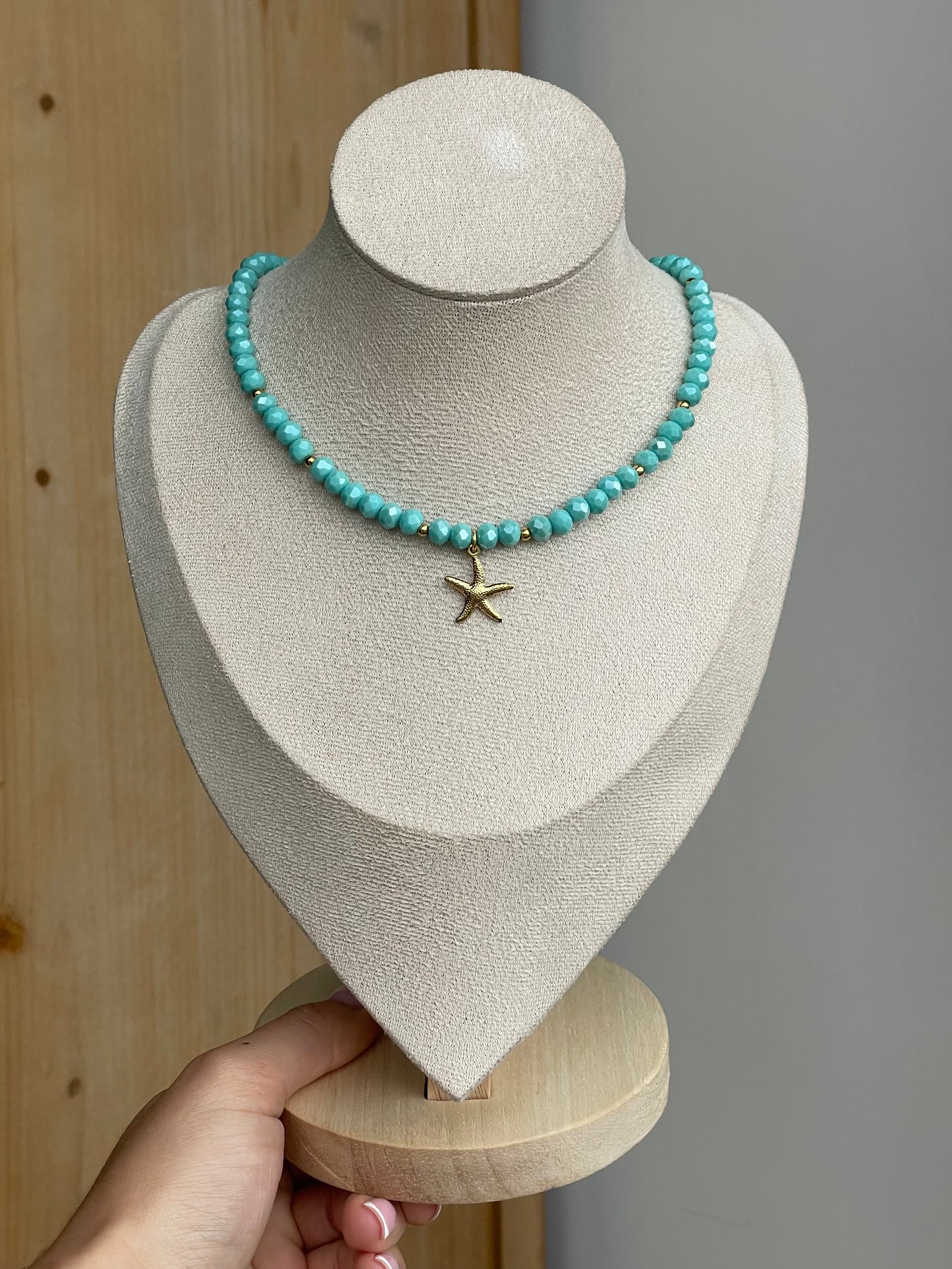 KALÉA - Collier bleu turquoise