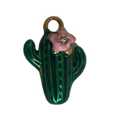CHARM 124 / Cactus - 10x14mm