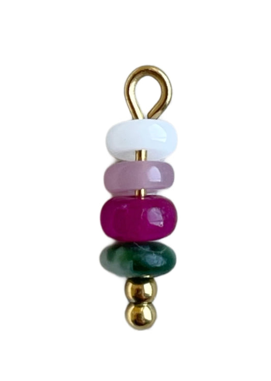 CHARM 43 / Multicolore 1 - 10x5mm
