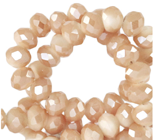 KALÉA - Bracelet beige doré