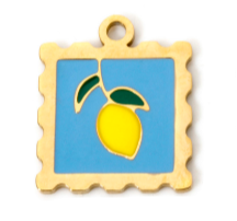 CHARM 7 / Citron - 10x15mm