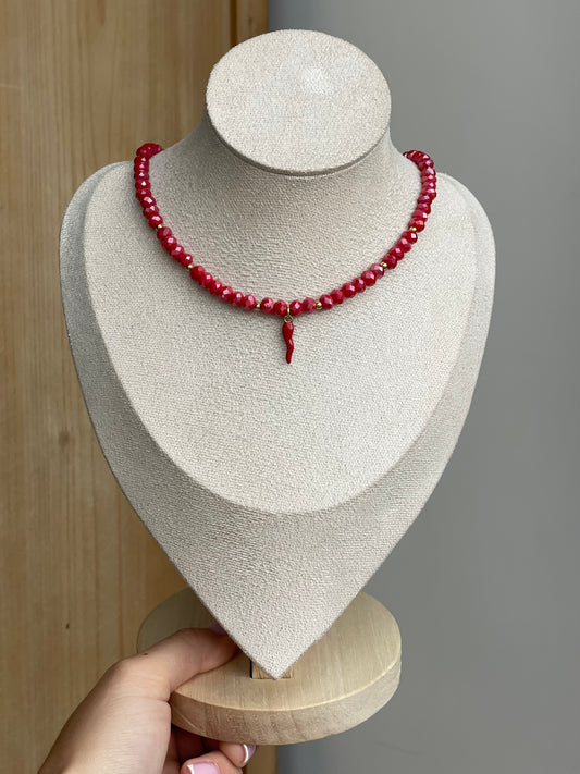 KALÉA - Collier rouge