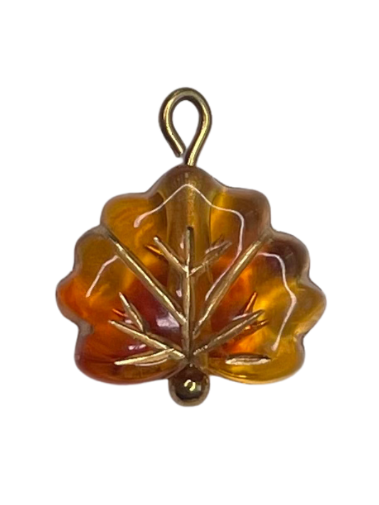 CHARM 128 / Feuille - 15mmx12mm