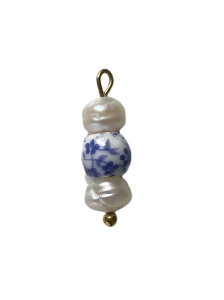 CHARM 80 / Perle d'eau douce 3 - 18x7 mm