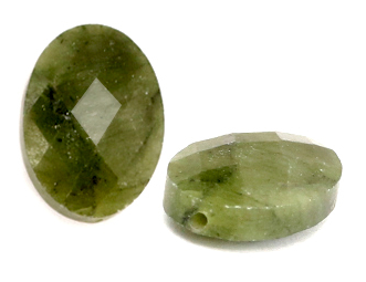 CHARM 35 / Olivine 1 - 18x13mm