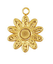 CHARM 53 / Tournesol 2 - 14.5x12mm